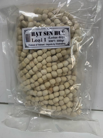 Dried Lotus Seeds ( Hạt Sen Loại 1 ) 500g 9 Strings / 1.1 lb/33337