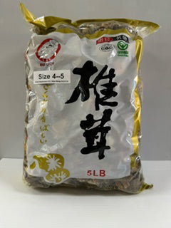Dried Mushroom 4-5 ( Nấm Đông Cô) 5 lb # G002R