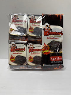 Buldak Seasoned Seaweed (Spicy , KOREA ) 10pack / 60g # 3021