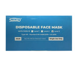 3-Layer Disposable Face Mask - Level III ASTM 50 Boxes ($100 DISCOUNT)