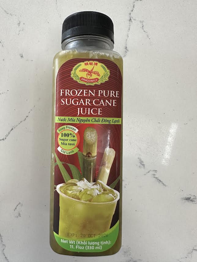 Frozen Pure Sugar Cane Juice (N. Mía nguyên chất) 11 oz#73091 – Vege ...