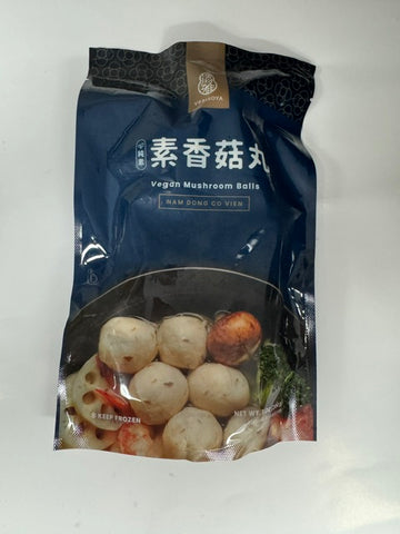 FROZEN  VEGAN Mushroom Ball ( Mushroon Vien ) 7 oz / EV21K