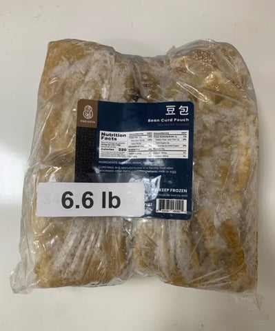 Frozen Beancurd Pouch ( Tàu Hũ Ky ) 6.6 Lb / JV02-2