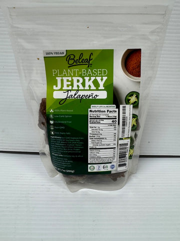 VEGAN Jalapeno Jerky (Có Ớt Mễ) 7 oz / D012