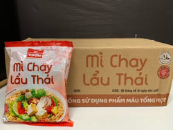 Thai Vegetarian Instant Noodle (Mì Chay Lẩu Thái ) 5 lb / 30pack/ VNN