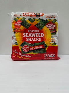 Gimpop R. Seaweed Snack (Spicy) Rong Bien Cay 170oz #3032