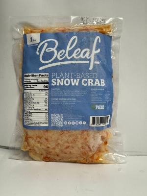 Frozen VEGAN Snow Crab ( cua soi ) 1 lb / V051