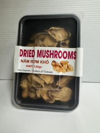Dried Mushrooms ( Nam rom kho )120g /44438