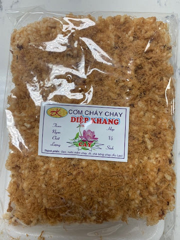 Cơm Cháy Chà Bông (Crispy Rice Cracker w/ Vegan Pork Floss) 6 oz / 111222