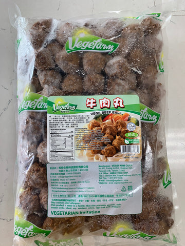 Frozen Vege Beef Ball ( Bò Viên Chay ) 6.6 lb / J020