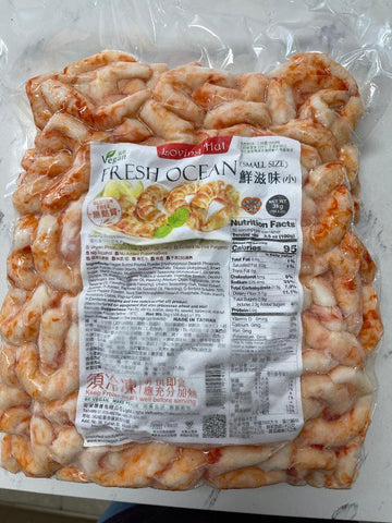 Frozen VEGAN Shrimp Large Size (Tôm Nguyên Con) 6.6lb / LVS 012 Big Bag