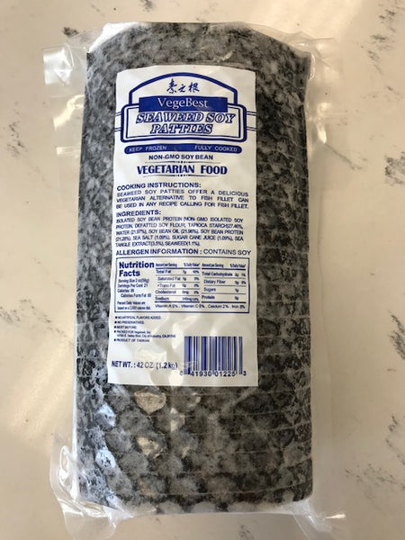 Frozen Seaweed Soy sliced  (Cá Chay) 2.6lb / 1121225