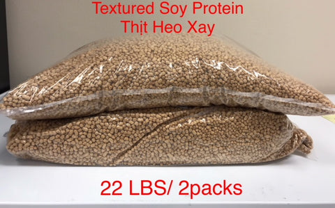 Textured Soy Protein (Thịt Heo Xay Khô) 22 LBS (2 bags)/ D006